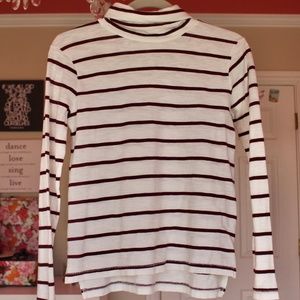 Madewell Striped Turtleneck